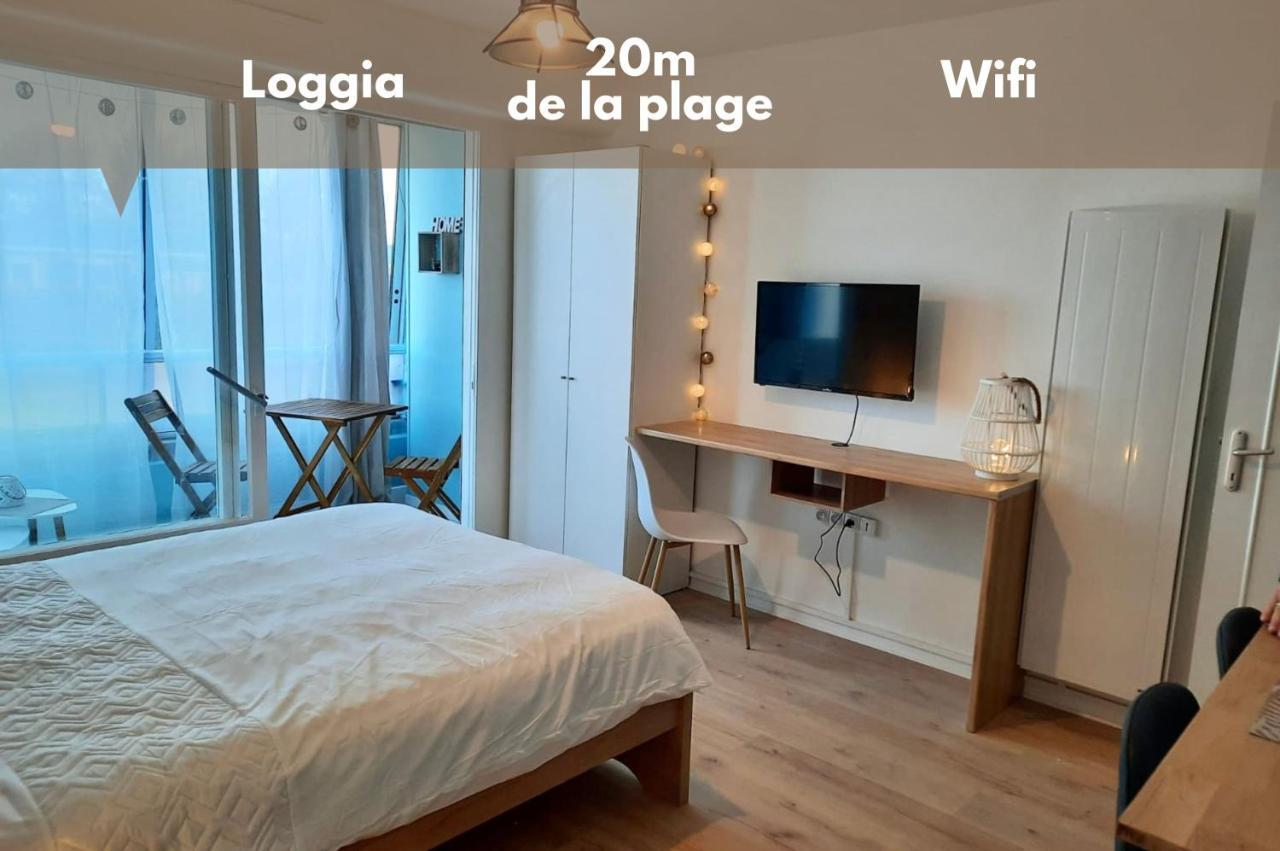 Le levant - avec loggia - à 20m de la plage Courseulles-sur-Mer Esterno foto